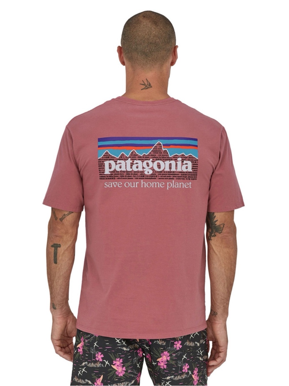 Patagonia Men's P-6 Mission Organic T-Shirt 100% Cotton Size M NWOT